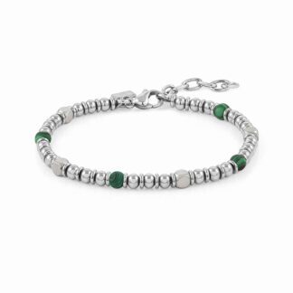 Bracciale da Uomo Nomination in Acciaio con Malachite - 027905/045