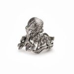 Anello Isola Bella in Argento Polpo - Nude - 20001221