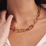 Collana da Donna Unoaerre in Bronzo Dorato - 2023