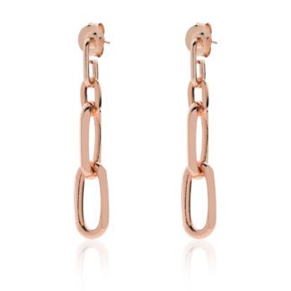 Orecchini Pendenti da Donna Unoaerre in Bronzo Rosè - 2027