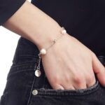 Bracciale da Donna Unoaerre in Bronzo con Perle Naturali - 2065