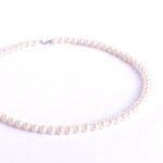 Collana Clesi in Oro Bianco con Perle d'Acqua Dolce - 2932
