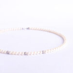Collana da Donna in Perle e Oro Bianco - N160B/3