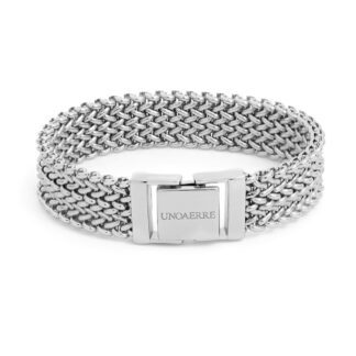 Bracciale da Donna Unoaerre in Bronzo Argentato - 1983