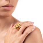 Anello Isola Bella in Argento e Smalti | Gelsomino - 20000582