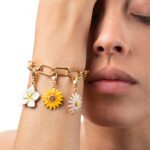 Charm Isola Bella in Argento e Smalto | Girasole - 20000915