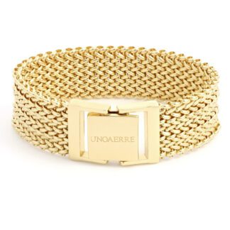 Bracciale da Donna Unoaerre in Bronzo Dorato - 1987
