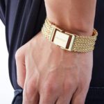 Bracciale da Donna Unoaerre in Bronzo Dorato - 1987
