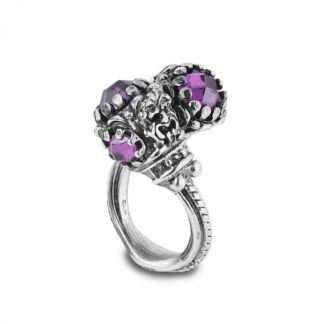 Anello da Donna Gerardo Sacco in Argento con Cubic Zirconia - Mito - 38794VI