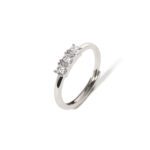 Anello Trilogy Mabina in Argento con Zircone - 523251