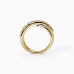 Anello a Fascia Mabina in Argento con Zirconi - 523278
