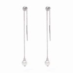 Orecchini Mabina in Argento con Perle - 563552