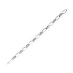 Bracciale da Donna in Oro Bianco 18kt a Catena - 11804