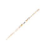 Bracciale Multifilo da Donna in Oro Giallo e Bianco 18kt - 8682
