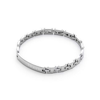 Bracciale 4US Paciotti in Acciaio con Targa - 4UBR4532