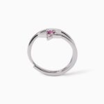 Anello Stella Mabina in Argento con Zirconi e Corindone - 523275