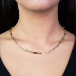 Collana da Donna in Oro Giallo 18kt a Catena Forzatina - 11903