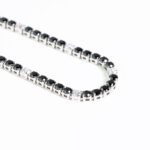 Bracciale Tennis da Donna in Oro Bianco con Zirconi - ZB7BN