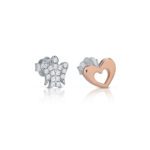 Orecchini Roberto Giannotti in Argento con Zirconi | Angelo e Cuore - Angeli - GIA397