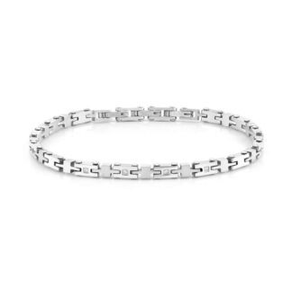 Bracciale da Uomo Nomination in Acciaio con Diamanti - 028316/001