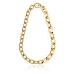 Collana da Donna Unoaerre in Bronzo Dorato con Catena Forzatina - 2139