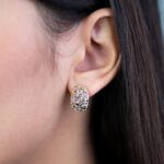 Orecchini da Donna in Oro Bicolore 18kt a Fantasia - 14904OR