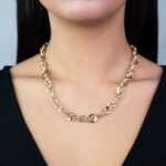 Collana da Donna in Oro Giallo 18kt con Catena a Fantasia - 10569
