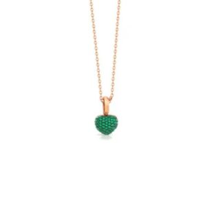 Collana con Ciondolo Sogni da Donna in Argento Rosé e Zirconi - Cuore - CL037RV