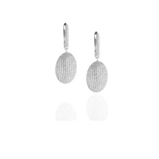 Orecchini Pendenti Sogni da Donna in Argento e Zirconi - OR002BB