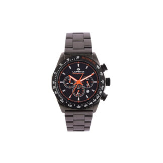 Orologio Quarzo Lorenz in IP Gun Metal - Granpremio - 030232EE