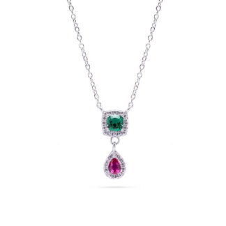 Collana ChiMiAma in Argento - Tutti pazzi per il colore - 130073