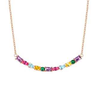 Collana Donna Nomination in Argento Rosè con Cubic Zirconia - 149802/026