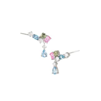 Orecchini Pendenti Donna Nomination in Argento con Cubic Zirconia - 149828/010