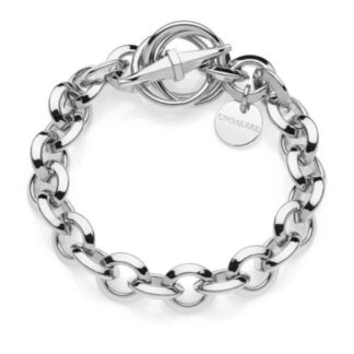 Bracciale Rolò da Donna Unoaerre in Bronzo Argento - Triangoli - 2225