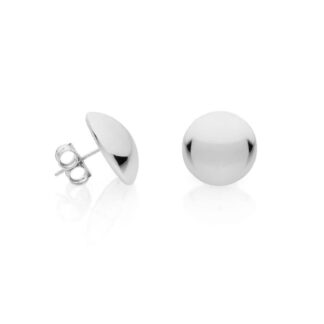 Orecchini a Bottone da Donna Unoaerre in Bronzo Argento - 2274