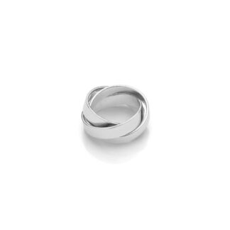 Anello a Fascia Unoaerre in Bronzo Argento - 2421