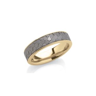 Fede Artlinea in Oro Bianco con Diamante - Forever - ADF343TT23-LR