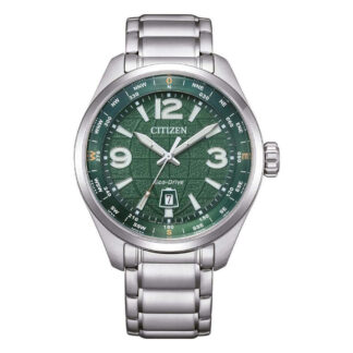Orologio Solo Tempo Eco Drive Citizen in Acciaio - Urban Traveler - AW1830-88X
