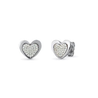Orecchini Artlinea in Oro Bianco con Diamanti - Joy - OD265-LB