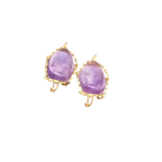 Orecchini Koliè 925 in Argento ed Ametista - Shine - OR SHINE8##