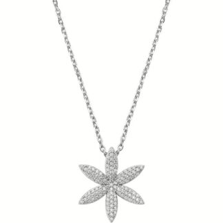 Collana Donna Amen in Argento - Fiore della Vita - CLFLLIBBZ3