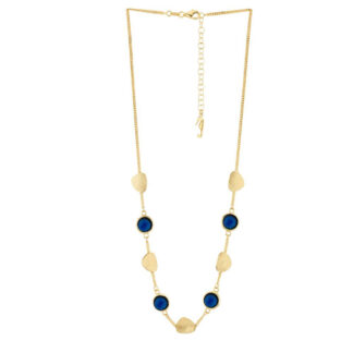 Collana Ippocampo da Donna in Argento Dorato e Quarzo - Charme - IPCR70