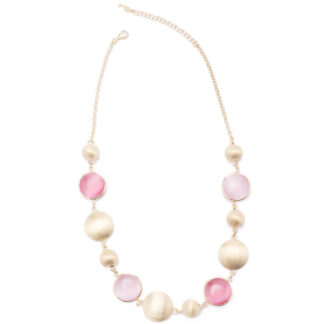 Collana Ippocampo da Donna in Argento Dorato e Quarzi - Charme - IPCR89