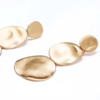 Orecchini Ippocampo da Donna in Argento Dorato - Element - IPEL09