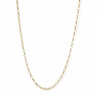 Collana Rolò Personalizzabile Isola Bella in Argento Dorato - 20001376