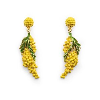 Orecchini Isola Bella in Argento e Smalti | Mimosa - 20001414