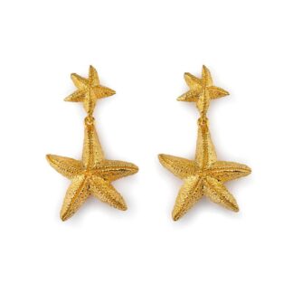 Orecchini Isola Bella in Argento dorato| Gold Stella Marina - 20001464