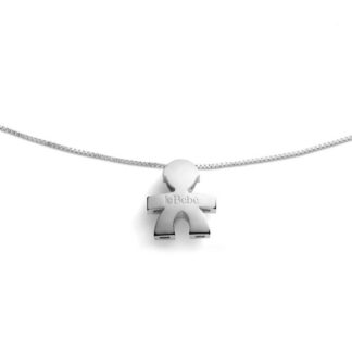 Collana Le Bebè Bimbo in Oro Bianco - I I tesorini - LBB920