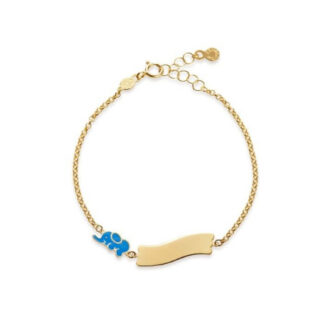Bracciale Le Bebè in Oro Giallo con Targa | Fortuna - Primegioie - PMG034/B