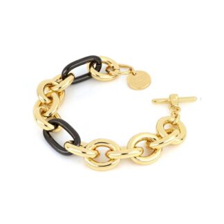 Bracciale Unoaerre in Bronzo Bicolore con maglia Forzatina - Bronze - 1882